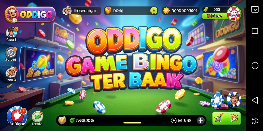 Tampilan gameplay Bingo yang seru di ODDIGO.
