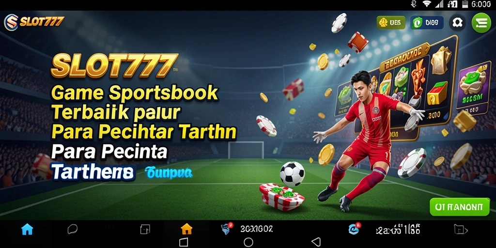 Gameplay menarik dan interaktif dari SLOT777 saat bertaruh di berbagai olahraga.